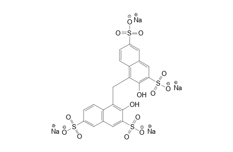 4,4'-METHYLENEBIS[3-HYDROXY-2,7-NAPHTHALENEDISULFONIC ACID], TETRASODIUM SALT