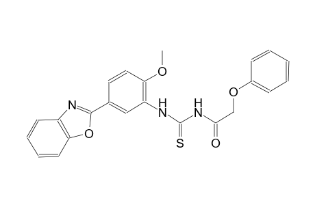 N-[5-(1,3-benzoxazol-2-yl)-2-methoxyphenyl]-N'-(phenoxyacetyl)thiourea