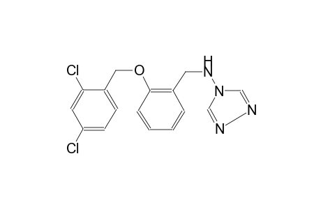 4H-1,2,4-triazol-4-amine, N-[[2-[(2,4-dichlorophenyl)methoxy]phenyl]methyl]-
