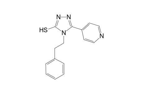 4-(2-Phenylethyl)-5-(4-pyridinyl)-4H-1,2,4-triazole-3-thiol