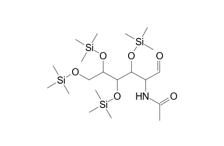 2-(Acetylamino)-2-deoxy-3,4,5,6-tetrakis-O-(trimethylsilyl)hexose