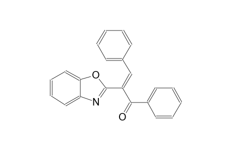 (2E)-2-(1,3-benzoxazol-2-yl)-1,3-diphenyl-2-propen-1-one