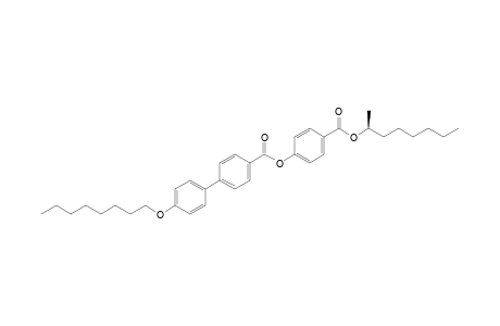 (S)-4-[(1-Methylheptyloxy)carbonyl]phenyl 4'-octyloxy-4-biphenylcarboxylate