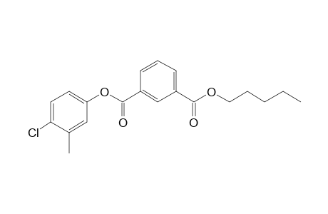 Isophthalic acid, 4-chloro-3-methylphenyl pentyl ester