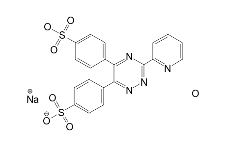 3-(2-Pyridyl)-5,6-diphenyl-1,2,4-triazine-p,p'-disulfonic acid monosodium salt hydrate