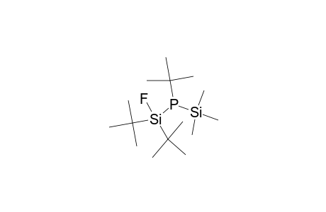 TERT.-BUTYL-(FLUORO-DI-TERT.-BUTYLSILYL)-(TRIMETHYLSILYL)-PHOSPHANE