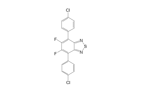 4,7-Di(4-chlorophenyl)-5,6-difluoro-2,1,3-benzothiadiazole