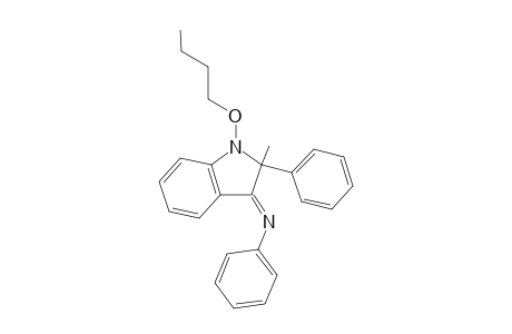 1-n-Butoxy-2-methyl-2-phenyl-3-(phenylimino)indoline