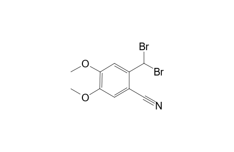 2-Dibromomethyl-4,5-dimethoxybenzonitrile