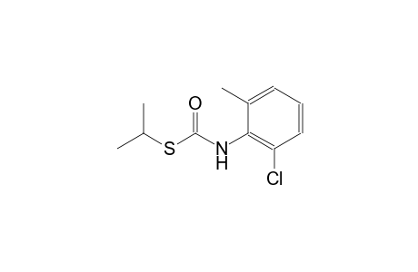 2-chloro-6-methylthiocarbanilic acid, S-isopropyl ester