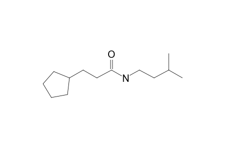 Propanamide, 3-cyclopentyl-N-(3-methylbutyl)-