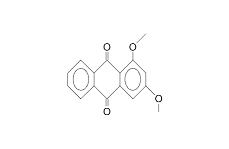 XANTHOPURPURIN-DIMETHYLETHER;1,3-DIMETHOXY-ANTHRAQUINONE