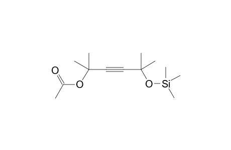 2-Acetoxy-2,5-dimethyl-5-(trimethylsilyloxy)-3-hexyne