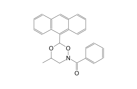 2H-1,5,2-dioxazine, 6-(9-anthracenyl)-2-benzoyldihydro-4-methyl-