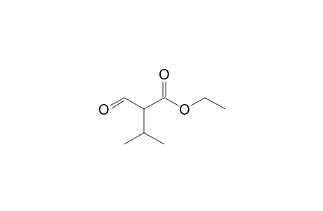 Butanoic acid, 2-formyl-3-methyl-, ethyl ester