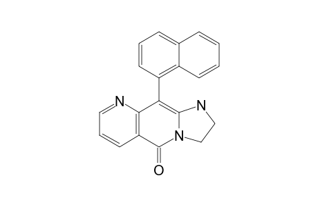 10-(1-naphthalenyl)-2,3-dihydro-1H-imidazo[1,2-g][1,6]naphthyridin-5-one