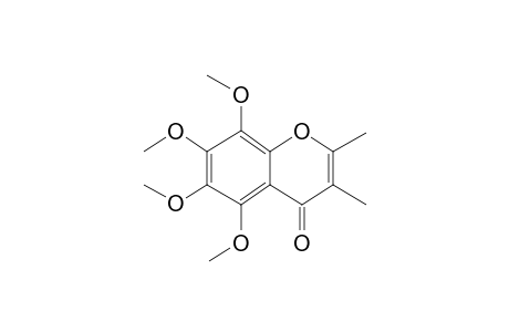 Chromone, 5,6,7,8-tetramethoxy-2,3-dimethyl-