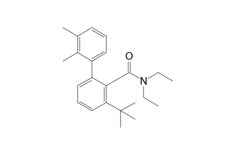 N,N-Diethyl-3-(t-butyl)-2',3'-dimethylbiphenyl-2-carboxamide