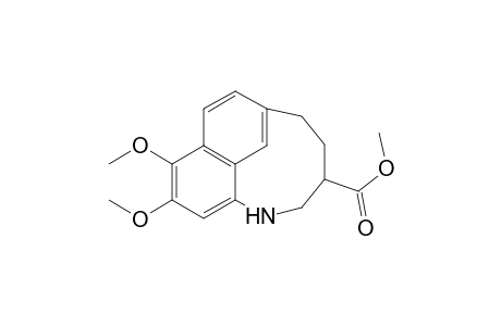 Methyl-9,10-dimethoxy-1,2,4,5-tetrahydro-6,8-etheno-3H-benzazonine-3-carboxylate