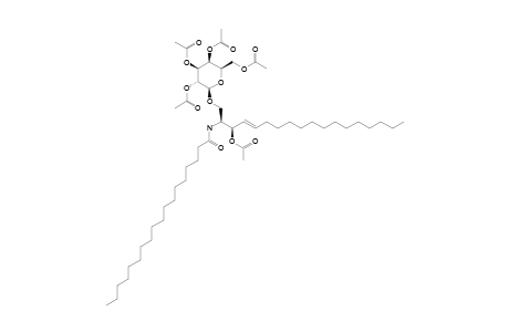 PERACETYLATED-GALACTOCEREBROSIDE;PERACETYLATED-BETA-D-GALACTOPYRANOSYL-1'-CERAMIDE