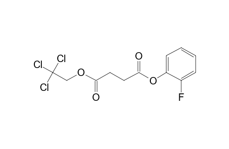 Succinic acid, 2-fluorophenyl 2,2,2-trichloroethyl ester