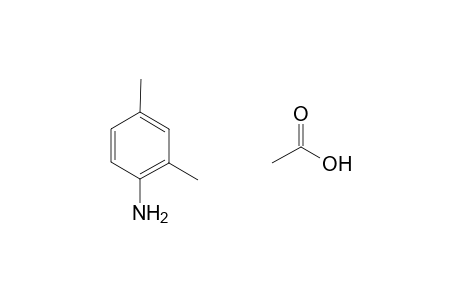 2,4-xylidine, acetate(1:1)(salt)