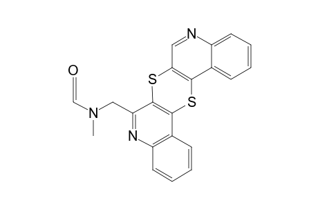 6-(N-METHYL-N-FORMYLAMINOMETHYL)-ISOTHIOQUINANTHRENE;CONFORMER-(E)