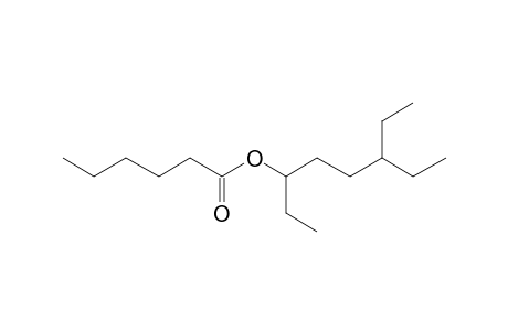 Hexanoic acid, 6-ethyl-3-octyl ester