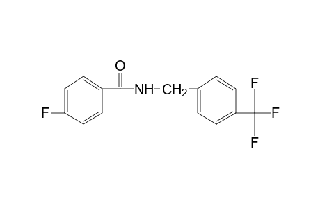 p-fluoro-N-[p-(trifluoromethyl)benzyl]benzamide