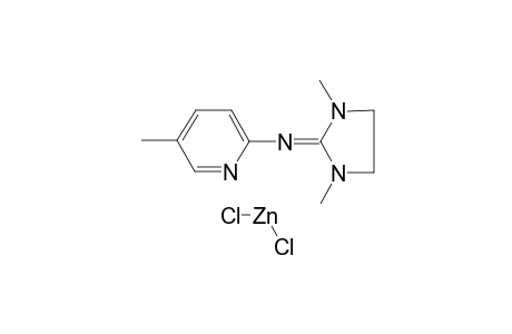 Dichloro-(2-{N-[(2'-Pyridyl)methyl]imino]-1,3-dimethyl-1,3,4,5-tetrahydropyrazole})-zinc