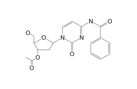 Acetic acid [5-(4-benzoylamino-2-oxo-2H-pyrimidin-1-yl)-2-hydroxymethyltetrahydrofuran-3-yl] ester