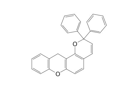 2,2-Diphenyl-2H,12H-pyrano[2,3-a]xanthene