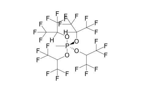 TETRAKIS(ALPHA-HYDROHEXAFLUOROISOPROPOXY)METHYLPHOSPHORANE