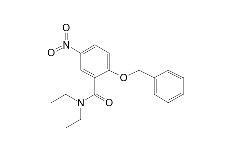 2-Benzyloxy-N,N-diethyl-5-nitrobenzamide