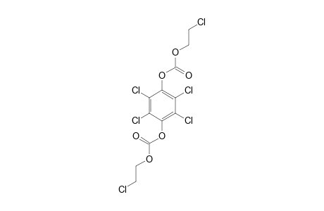 carbonic acid, 2-chloroethyl ester, diester with tetrachlorohydroquinone