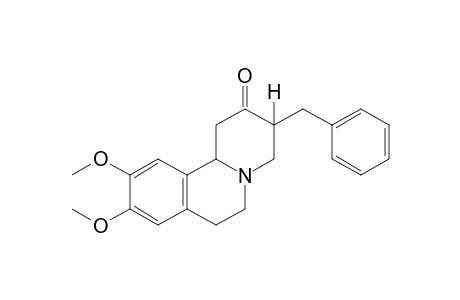 3-benzyl-9,10-dimethoxy-1,3,4,6,7,11b-hexahydro-2H-benzo[a]quinolizin-2-one