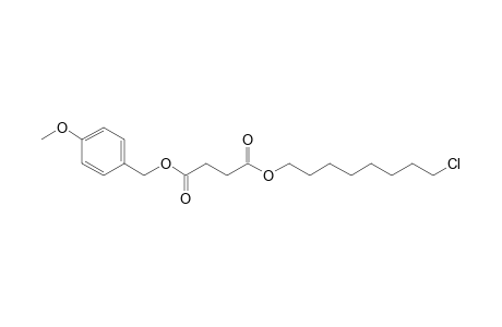 Succinic acid, 8-chlorooctyl 4-methoxybenzyl ester