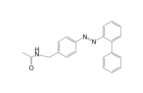 N-[p-(2-BIPHENYLYLAZO)BENZYL]ACETAMIDE