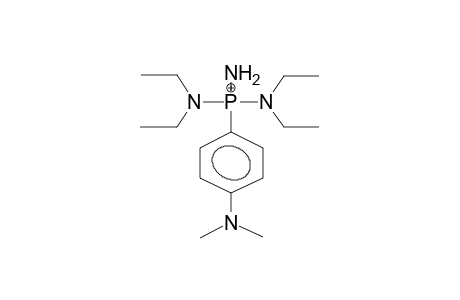 N,N,N',N'-TETRAETHYL(PARA-DIMETHYLAMINOPHENYL)TRIAMINOPHOSPHONIUMCATION