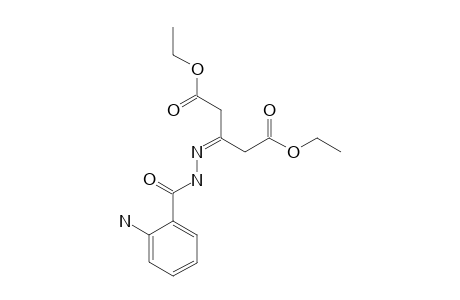 3-[2-AMINO-BENZOYL-HYDRAZONO]-PENTANEDIOCACID-DIETHYLESTER