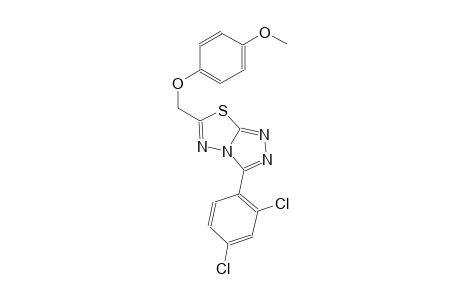3-(2,4-dichlorophenyl)-6-[(4-methoxyphenoxy)methyl][1,2,4]triazolo[3,4-b][1,3,4]thiadiazole