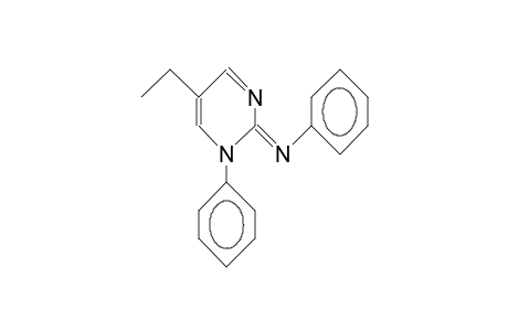 1,2-DIHYDRO-5-ETHYL-1-PHENYL-2-(PHENYLIMINO)PYRIMIDINE