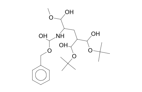 1,1,3-PROPANETRICARBOXYLIC ACID, 3-[[(PHENYLMETHOXY)CARBONYL]AMINO]-, 1,1-BIS(1,1-DIMETHYLETHYL) 3-METHYL ESTER, (.+-.)-