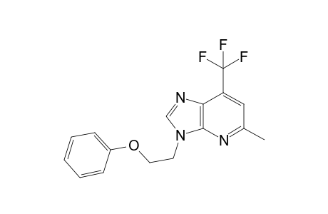 5-Methyl-3-(2-phenoxyethyl)-7-(trifluoromethyl)-3H-imidazo[4,5-b]pyridine