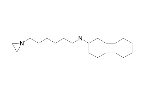 N-[6-Cyclododecylaminohexyl]aziridine