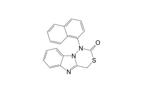 1-(1-naphthalenyl)-4H-[1,3,4]thiadiazino[4,5-a]benzimidazol-2-one