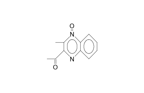 3-Acetyl-2-methylquinoxaline-1-oxide