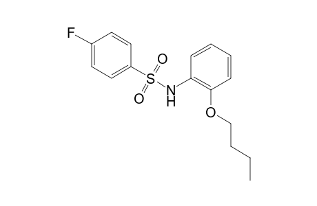 N-(2-Butoxy-phenyl)-4-fluoro-benzenesulfonamide