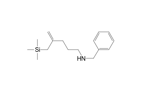 N-BENZYL-N-[2-[(TRIMETHYLSILYL)-METHYL]-PENT-1-EN-5-YL]-AMINE