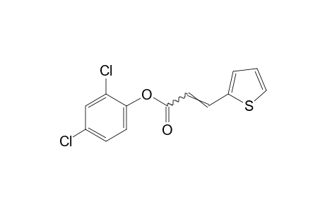2-thiopheneacrylic acid, 2,4-dichlorophenyl ester